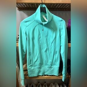 Lululemon x Xtend Barre Kelly Maldives Green Define Jacket Zip Up 4
